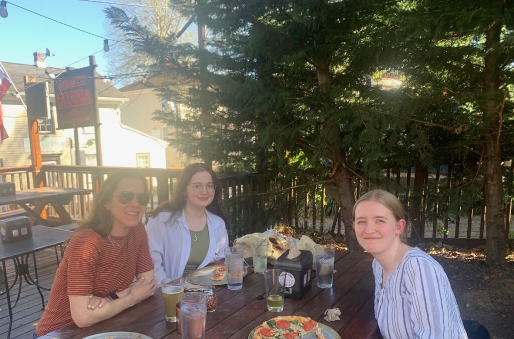 Lab Pizza Outing, Spring 2023