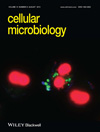 Brittany’s image was selected for the cover of Cellular Microbiology