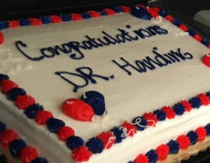 cake to celebrate thesis defense
