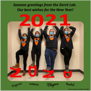 Happy New Year from the Derre Lab